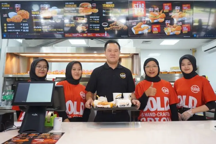 FOTO: Texas Chicken Buka Outlet ke-2 di Kota Bandung