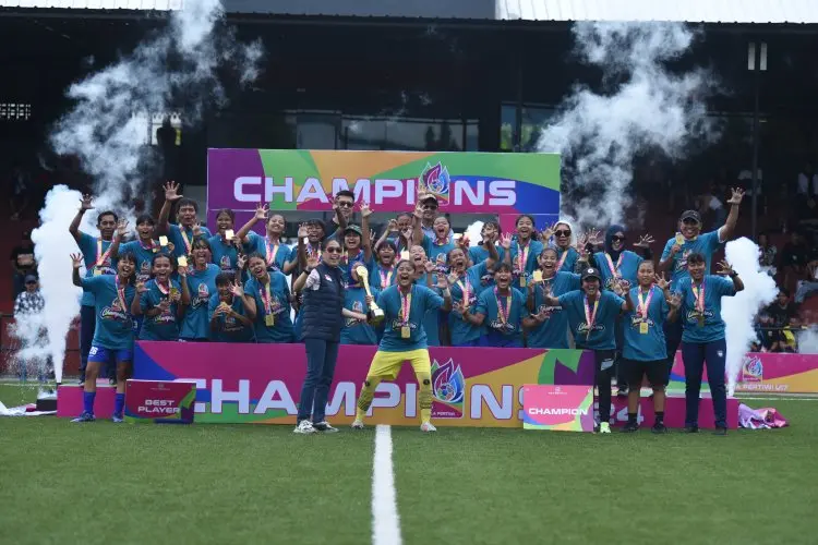 Keren, Persib Putri U-17 Juara Piala Pertiwi 2024