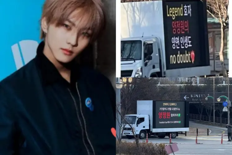 Buntut dari Skandal Kencan Winter aespa, Haters Minta Jungwon Keluar dari ENHYPEN dengan Kirim Truk Protes