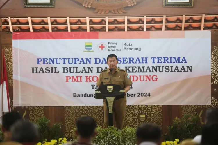 Bulan Dana PMI Kota Bandung 2024 Kumpulkan Rp1,9 Miliar