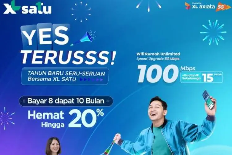 XL SATU Lite Hadir Lagi, Solusi Internet Rumah Nirkabel