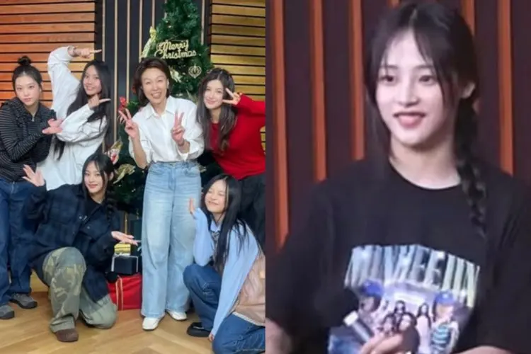 NewJeans Tampil di Acara Kim Hyun Jung Tanpa Mengenalkan Nama Grup dan Gunakan Kaos Min Hee Jin