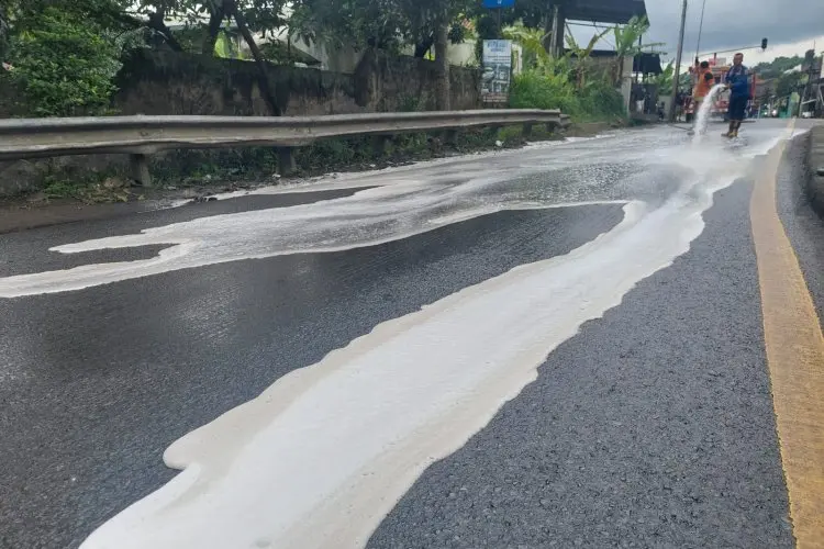 Imbas Cairan Soda Api yang Tumpah di KBB, DLH KBB dan Jabar Bakal Panggil PT Pindo Deli