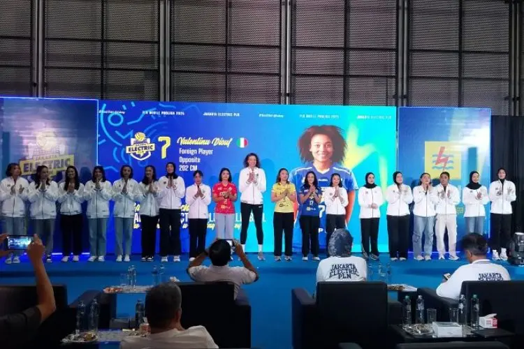 Skuad Jakarta Electric PLN Resmi Diperkenalkan, Ini Daftarnya