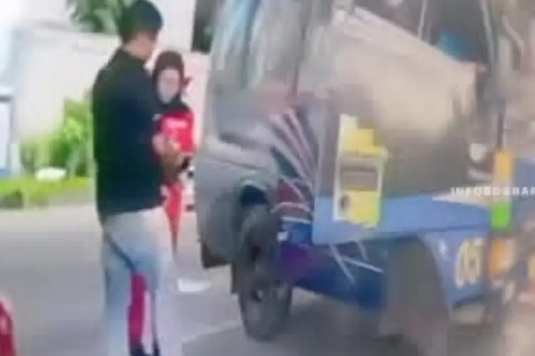 Hanya 4 Jam, Sopir Angkot Pelaku Pelecehan Petugas SPBU yang Viral di Medsos Diamankan Jajaran Satreskrim Polres Cimahi 