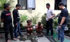 Polsek Majalaya  Amankan Dua Orang Pelaku Pemalakan yang Viral di Media Sosial