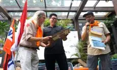 FOTO: Tim Dayung Jelajah Nusantara Rampungkan Ekspedisi Di Belitung
