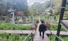 Sensasi Camping Ground Villa Tibra, Berkemah dengan Nuansa ala Ubud Berstandar Glamping di KBB