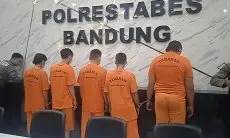 Penyerangan Markas PP Kota Bandung, 5 Anggota Ormas Tersangka