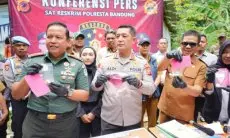 Polresta Bandung Bongkar Aktivitas Penambangan Emas Ilegal di Kutawaringin