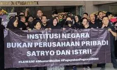 Ramai Aksi Protes ASN Kemendikti: Kami Bekerja untuk Negara Bukan Babu Keluarga