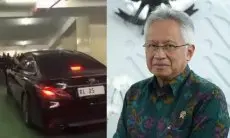 RI 25 Jadi Trending Topik Usai Mobil Dinas Diduga Milik Mendikti Satryo Kabur Saat ASN Demo