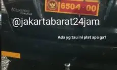 Viral Mobil Pelat Kemenhan Tabrak Sejumlah Kendaraan di Palmerah