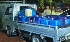 Ribuan Liter Tuak Siap Edar Berhasil Digagalkan  Polisi di Soreang