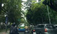 Jalur SSA Alamin Kepadatan, Satlantas Stand By Di titik-titik Kepadatan Arus Lalu Lintas