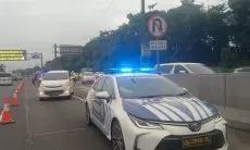 Arus Balik Imlek di Tol Japek Padat, Polisi Berlakukan Contraflow