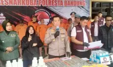Jutaan Butir Obat Keras diamankan Polisi dari dua Orang Pelaku di Bojongsoang