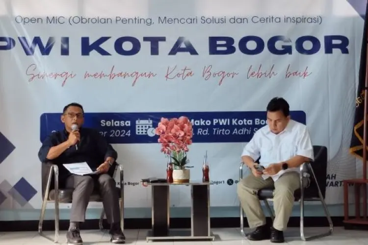 Melalui Open MiC, PWI Kota Bogor Fasilitasi Pemkot dan DPRD Refleksi Kinerja Sepanjang Tahun 2024