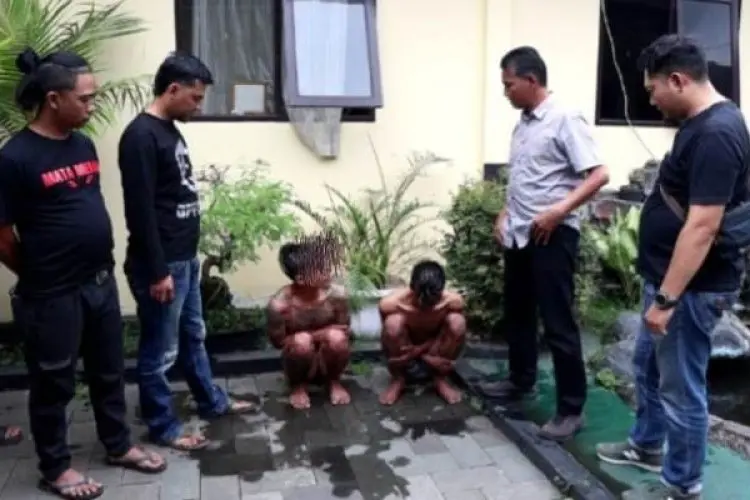 Polsek Majalaya  Amankan Dua Orang Pelaku Pemalakan yang Viral di Media Sosial