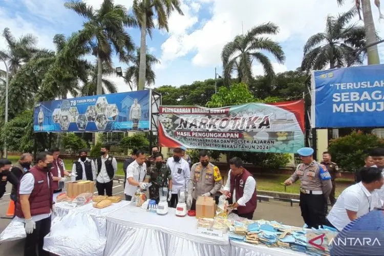 Polres Bekasi Catat 2.343 Kasus Kriminal Sepanjang 2024