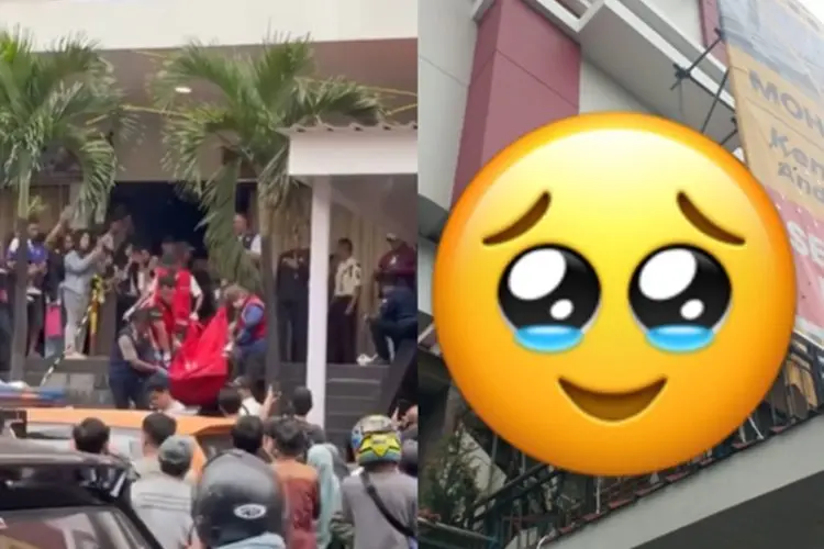 Geger Penemuan Jasad Pria di Pasar Baru Bandung yang Diduga Bunuh Diri