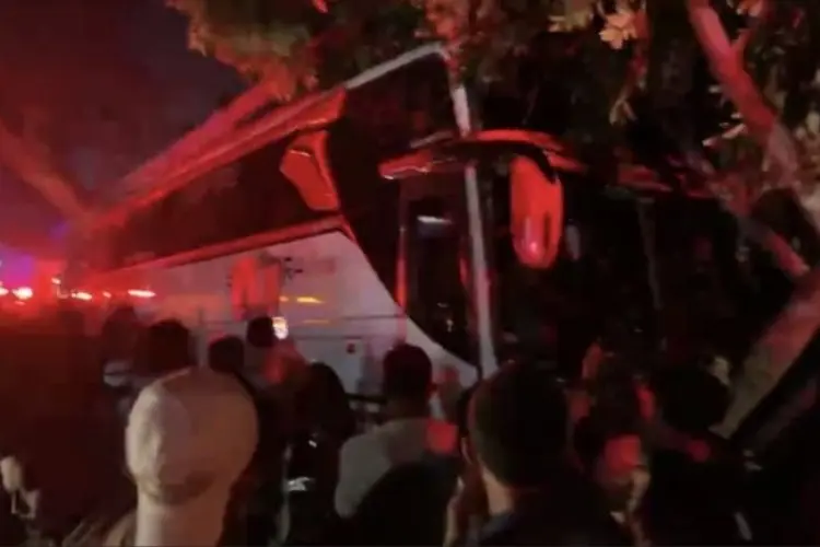 Viral detik-detik Kecelakaan Maut Bus Pariwisata di Kota Batu,  4 Orang Dikabarkan Meninggal Dunia