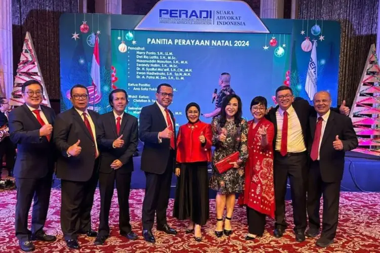 Natal Bersama, Peradi SAI Komitmen Tegakkan Keadilan dan Persatuan Advokat
