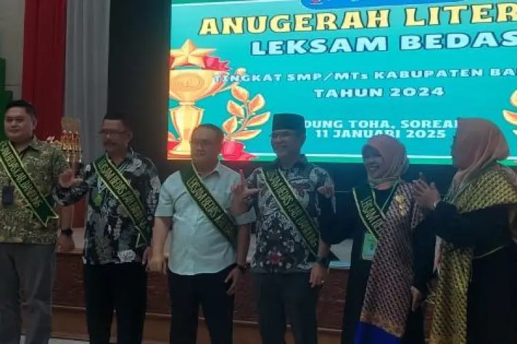 Anugerah Literasi Leksam Bedas Memberikan Penghargaan Kepada Insan Literat Kabupaten Bandung