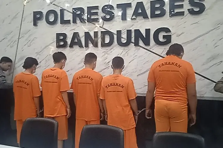 Penyerangan Markas PP Kota Bandung, 5 Anggota Ormas Tersangka