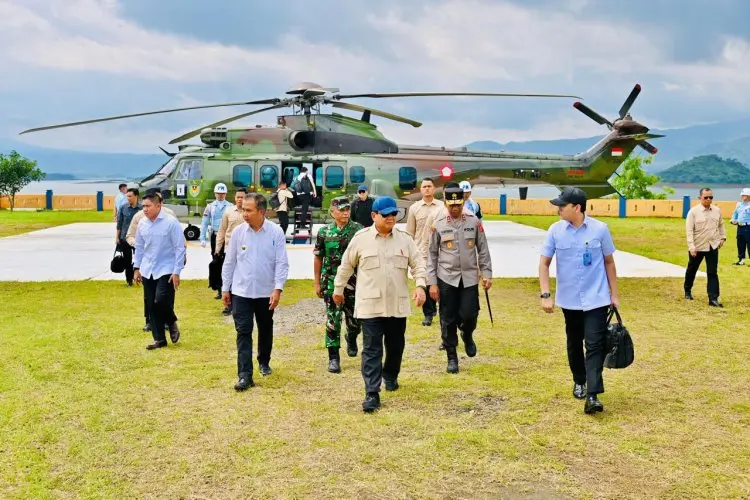 Presiden Prabowo Resmikan PLTA Jatigede