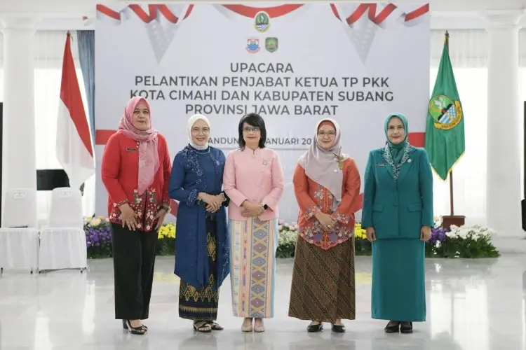 Amanda Lantik Penjabat Ketua TP PKK Kota Cimahi dan Kabupaten Subang 