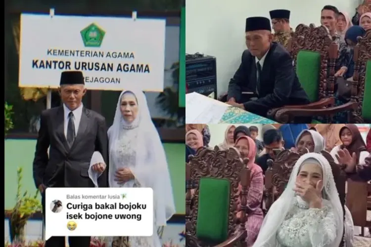 Cinta dari Kelas 6 SD, Pasangan Lansia di Kebumen Akhirnya Menikah