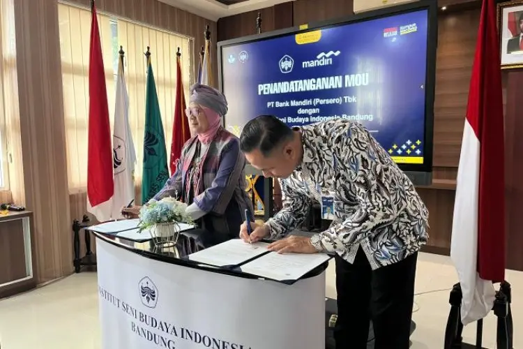 Perluas Layanan di Sektor Pendidikan, Bank Mandiri Lakukan Bekerjasama Dengan Institut Seni Budaya Indonesia (ISBI) Bandung