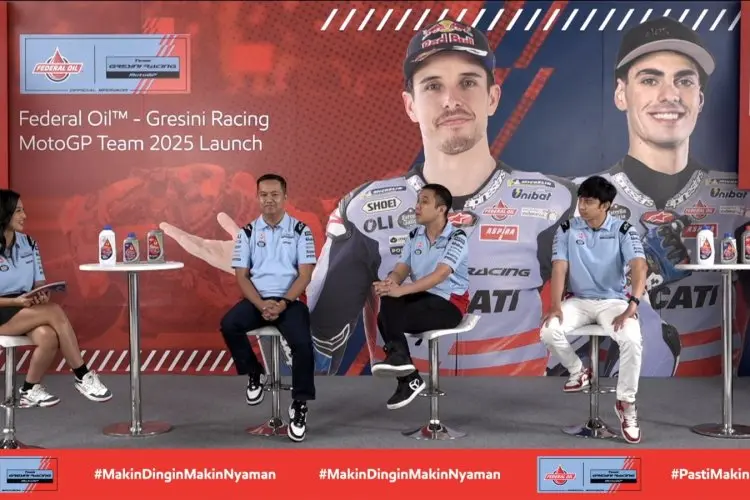 Federal Oil dan Gresini Racing Makin Nyaman Menyambut MotoGP 2025