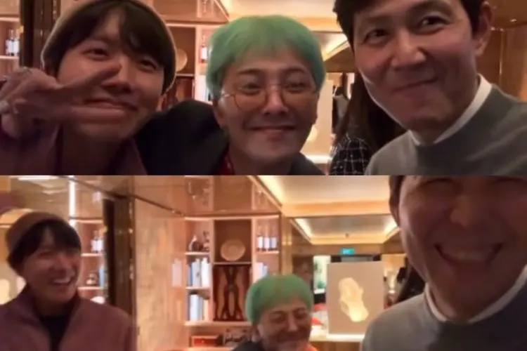 Lee Jung Jae Pamer Kedekatan dengan G-Dragon BIGBANG dan J-Hope BTS