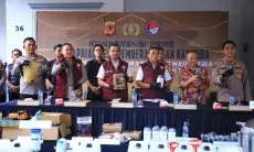 Polri Ungkap Laboratorium Clandestine Narkoba Terbesar di Jawa Barat, 5 Juta Jiwa Diselamatkan