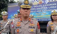 Polrestabes Bandung Gelar Operasi Keselamatan Lalu Lintas