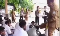 Viral! Pelajar SMP di Papua Ditendang Oknum ASN Saat Demo Tolak Program Makan Bergizi Gratis