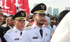 Debut Perdana Usai Dilantik sebagai Bupati, Jeje Govinda Hadiri Sertijab Gubernur Jabar