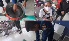 Viral Ibu-ibu Tersangkut Saringan Panci, Petugas Damkar Turun Tangan