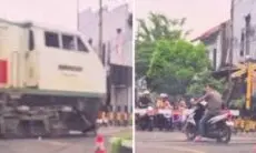 Viral Pria Diduga Sengaja Berhenti di Perlintasan hingga Tewas Tertabrak Kereta Api di Probolinggo