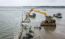 Pagar Laut Bekasi Tahap 1 Rampung Dibongkar, DKP Jabar Tunggu Intruksi Pusat untuk Pembongkaran Lanjutan