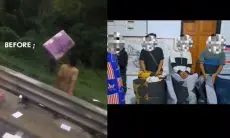 Sempat Viral, Warga yang Jarah Kasur Saat Kecelakaan di Tol Cipularang Diamankan