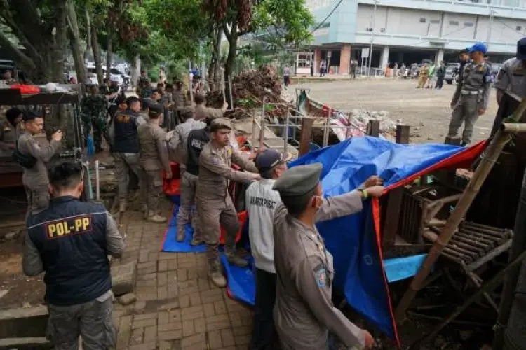 PKL di Kecamatan Bogor Barat Ditertibkan