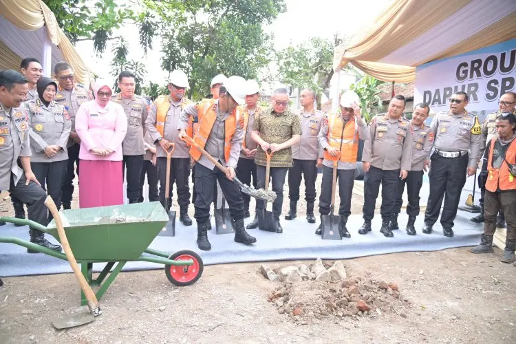 Polda Jabar Bangun Dapur SPPG