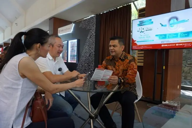 FOTO: CIMB Niaga Hadirkan Beragam Promo Wisata Dunia di Cathay Travel Fair 2025