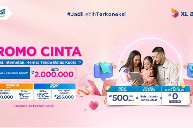 First Media Hadirkan Internet Cepat, Hiburan Seru, dan Bonus Melimpah