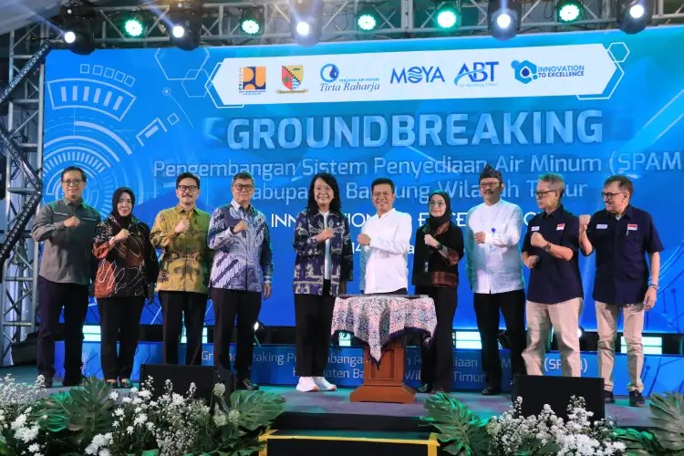 Groundbreaking SPAM Ciparay, Bupati Dadang : Kado untuk Masyarakat Bandung Timur 