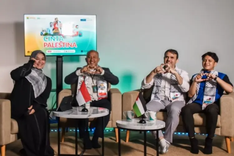 Jelang Ramadan, BSI Maslahat Bangun Masjid Darurat dan Renovasi Rumah Sakit di Gaza Palestina