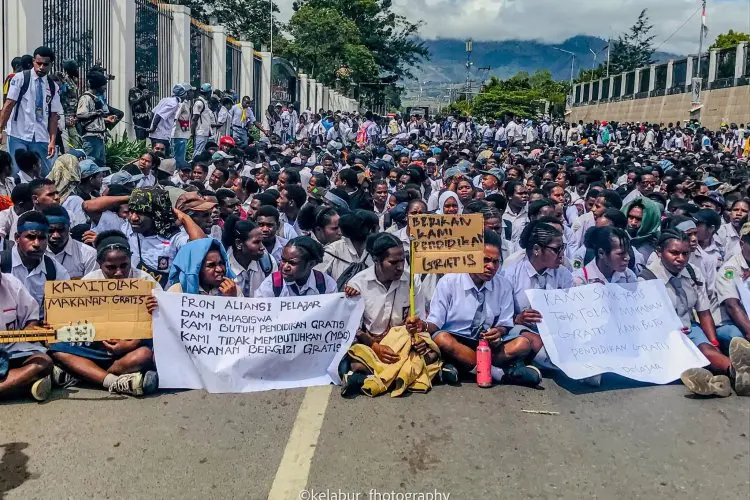 Pelajar di Papua Tolak Program Makan Bergizi Gratis: Berikan Kami Pendidikan Gratis 